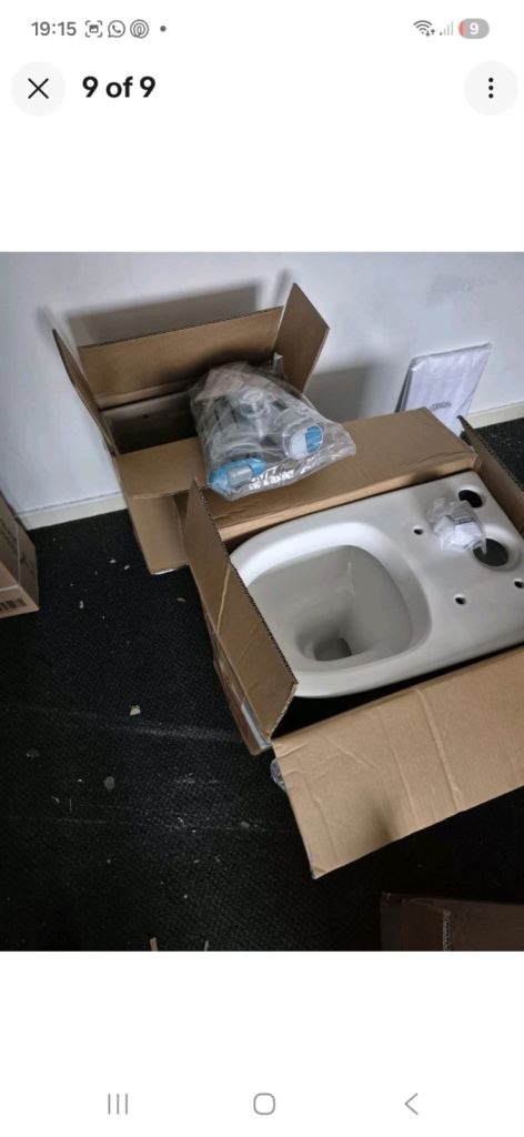 Orion round compact close coupled toilet BRAND NEW**