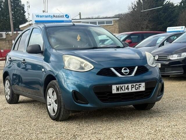 2014 Nissan Micra 1.2 Visia 5dr CVT HATCHBACK Petrol Automatic