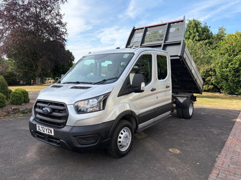 2022 Ford Transit 2.0 EcoBlue 130ps Double Cab Tipper  Tipper Diesel Manual
