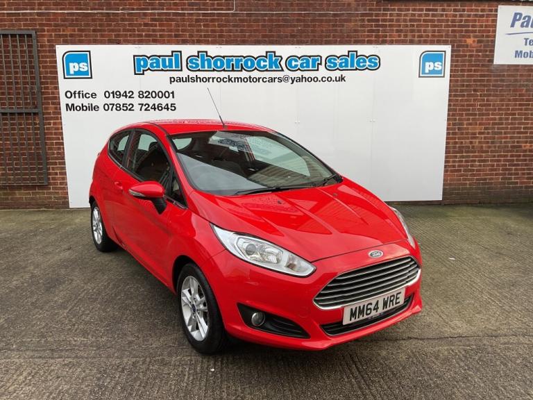 2015 Ford Fiesta 1.2 ZETEC 3DR Hatchback Petrol Manual