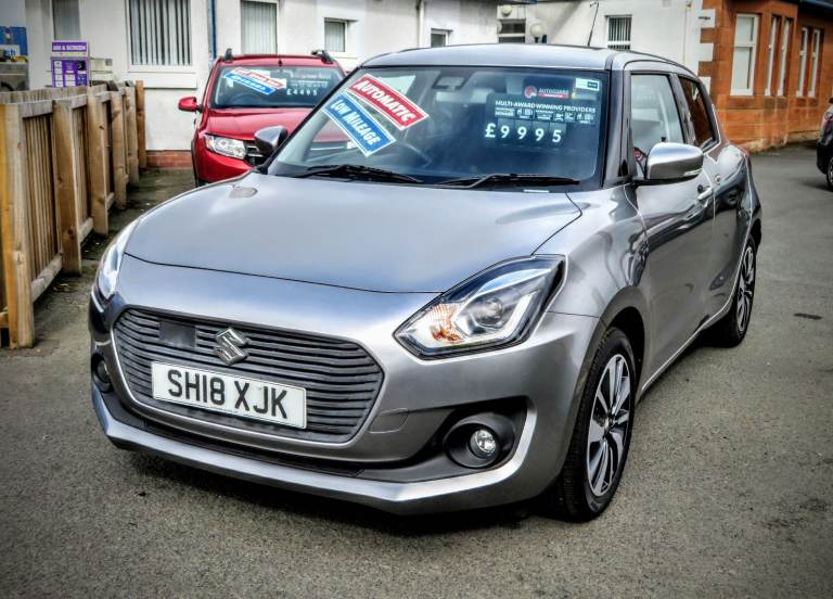 18/18 Suzuki Swift 1.0 Boosterjet Automatic 5dr.**ULEZ Compliant, 2 Owners, MOT August 2027, FSH**