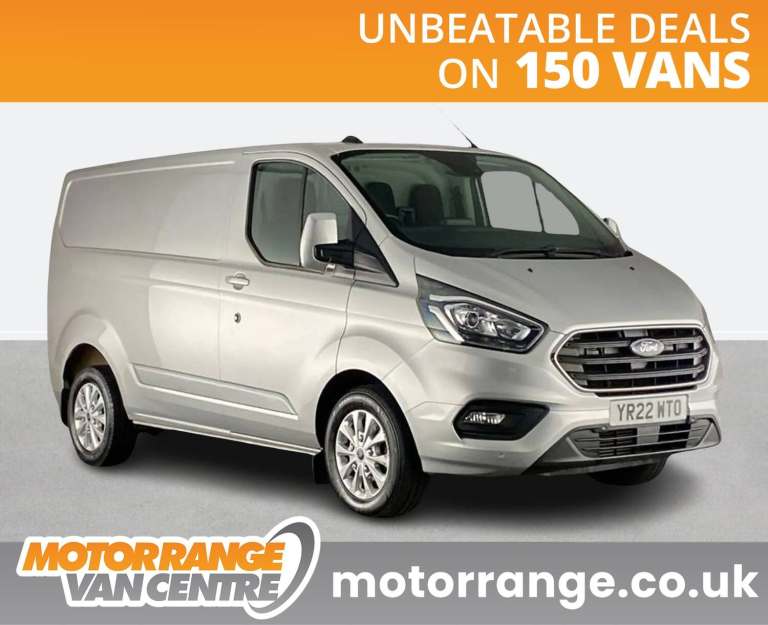 2022 Ford Transit Custom 2.0 EcoBlue 130ps Low Roof Limited Van PANEL VAN DIESEL Manual