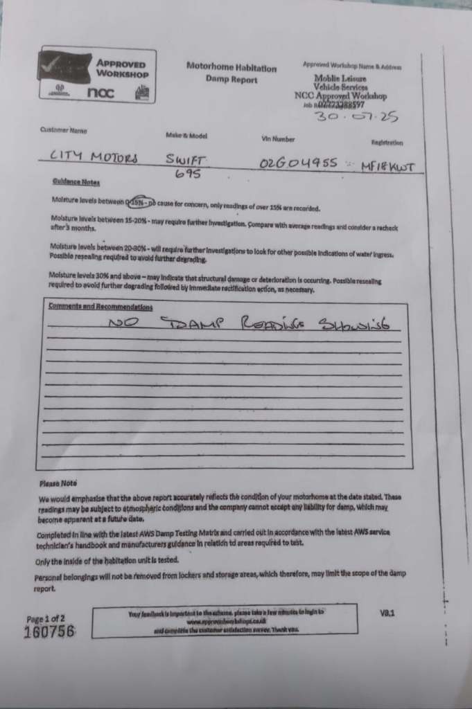 SWIFT ESCAPE 695 - 2017