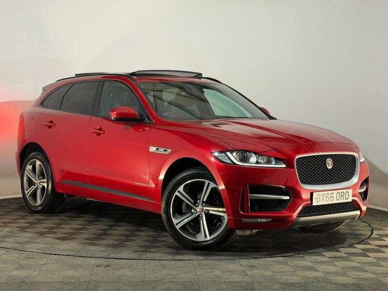 2017 JAGUAR F-PACE R-SPORT 2.0 DIESEL AUTOMATIC AWD 4X4 SUV SERVICE HISTORY