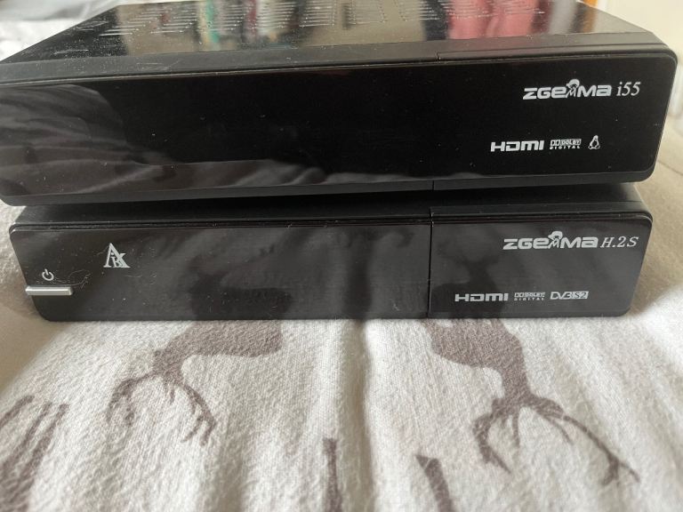 Zgemma i55 & H2.S Set-Top Boxes – Good Condition