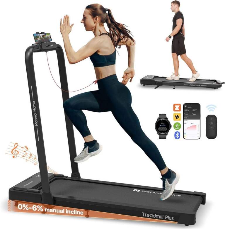 MOBVOI Home Treadmill Plus 3 in 1 Folding Treadmill Walking Pad 2.5HP  Delivery £30 Available 4