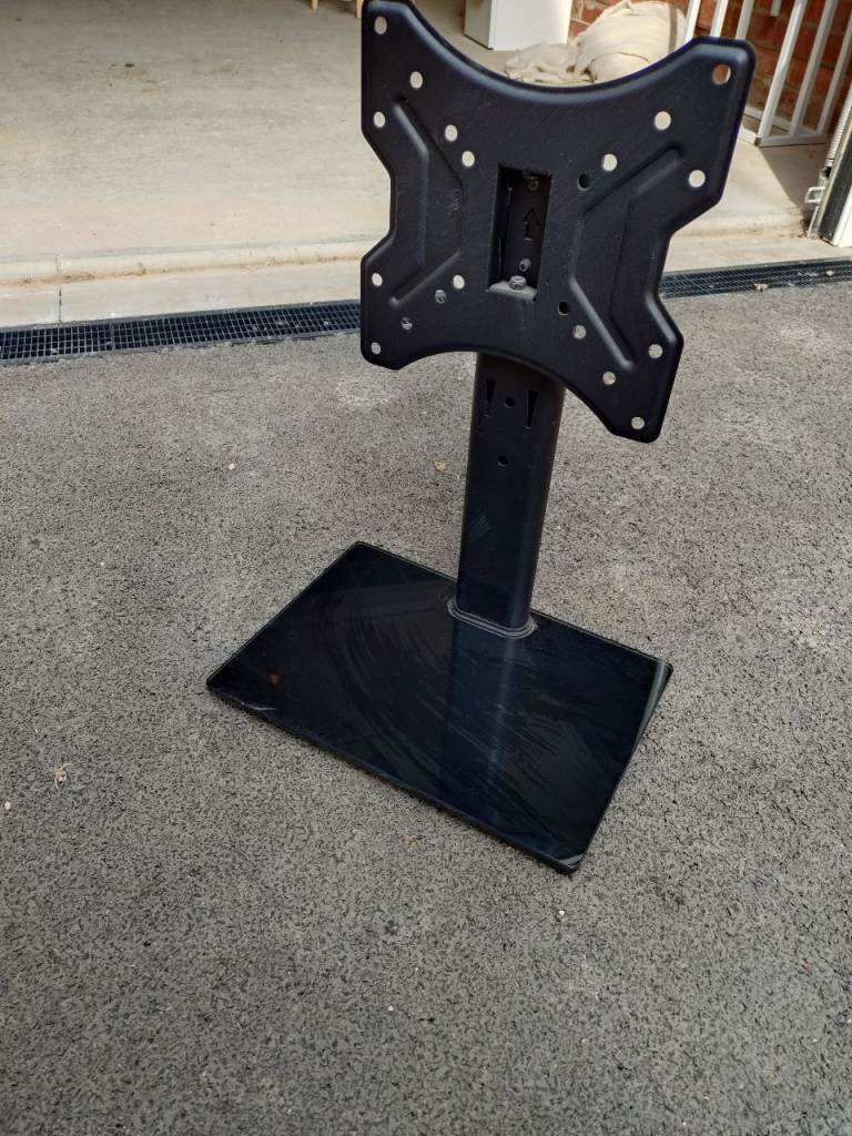 Black TV Stand for Screen – Good Condition