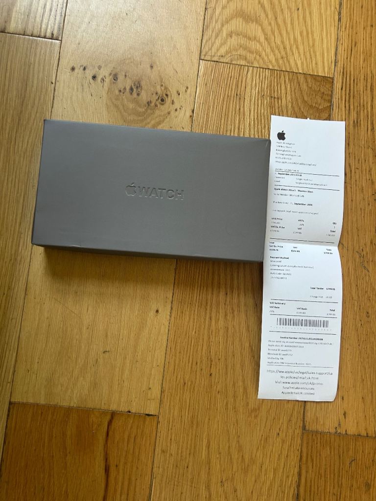 Apple Watch Ultra 3-Titanium black