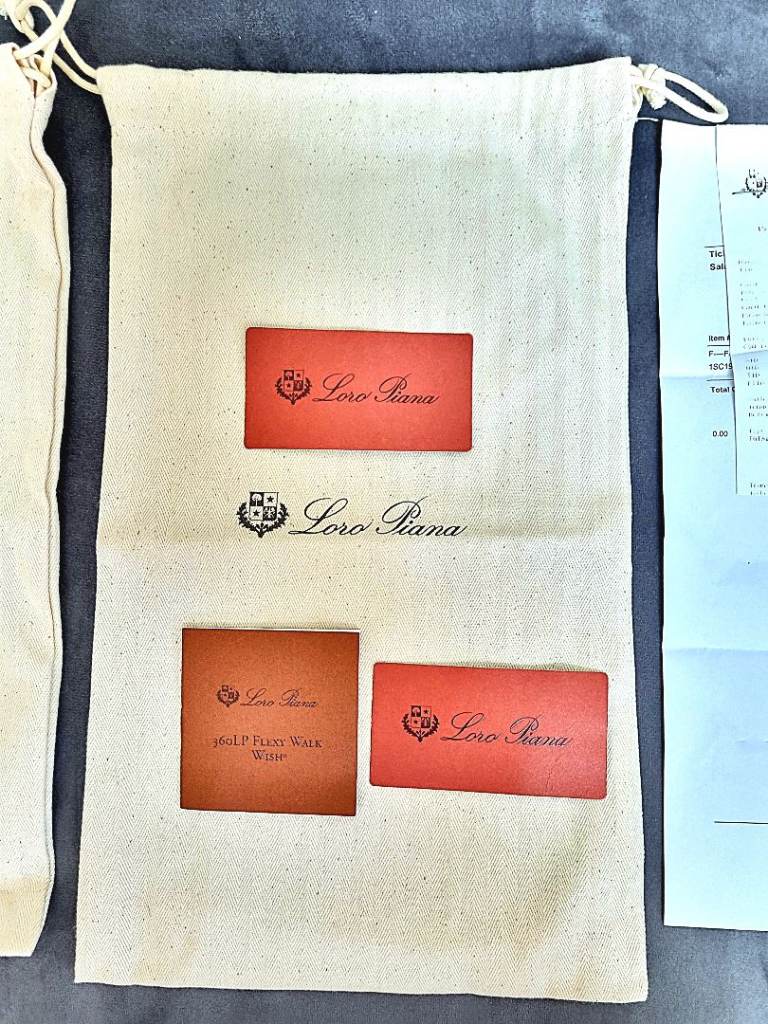 Loro Piana New Dust Bags Authentic 