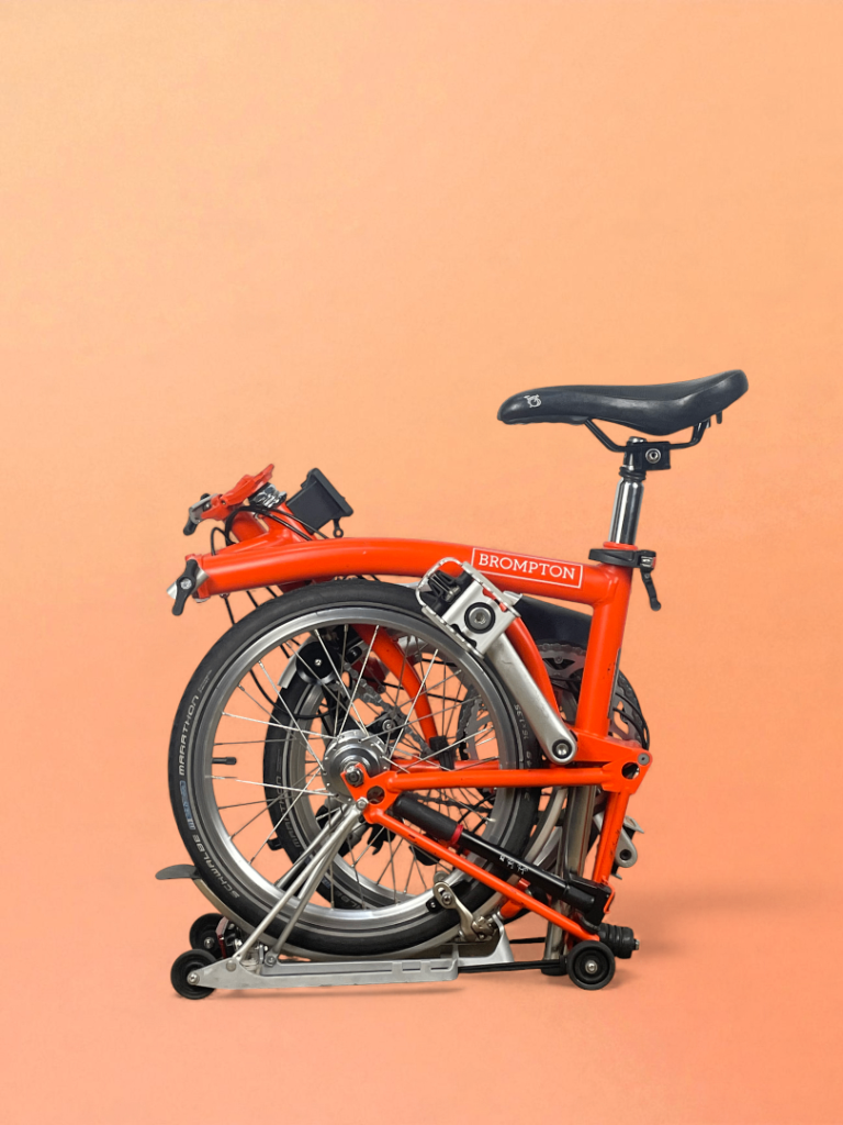 Brompton M3R (C Line Utility) - Luggage Rack - Orange