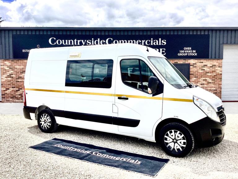 2019 Vauxhall Movano 2.3CDTI H2 130BHP / WELFARE UNIT / MESSING / TOILET / 6 SEATER / LOW MILES  ...