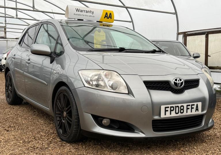 2008 Toyota Auris 1.6 VVT-i SR 5dr HATCHBACK Petrol Manual