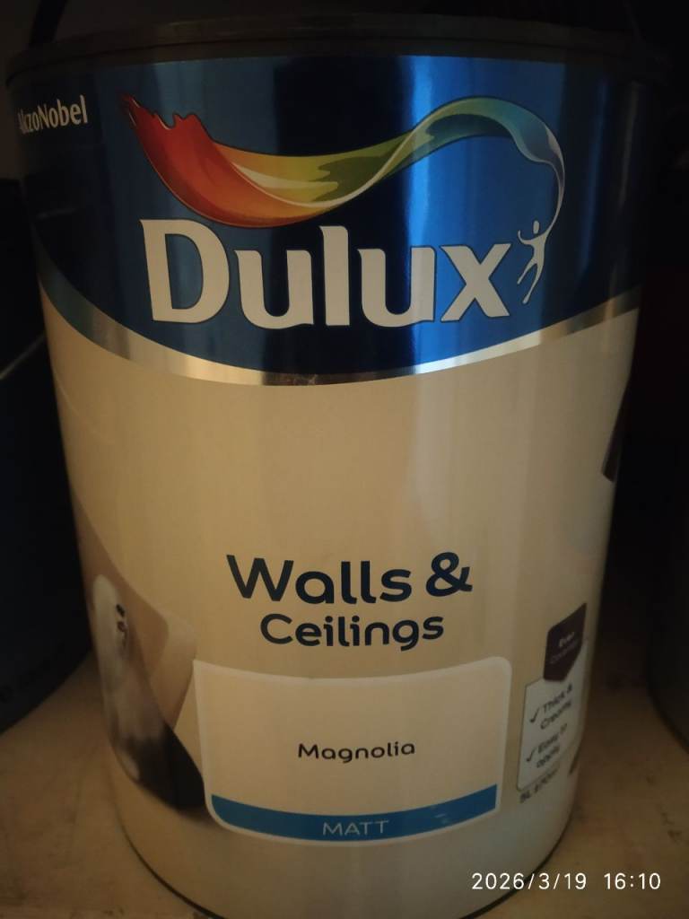 Dulux Magnolia paint 5Litre