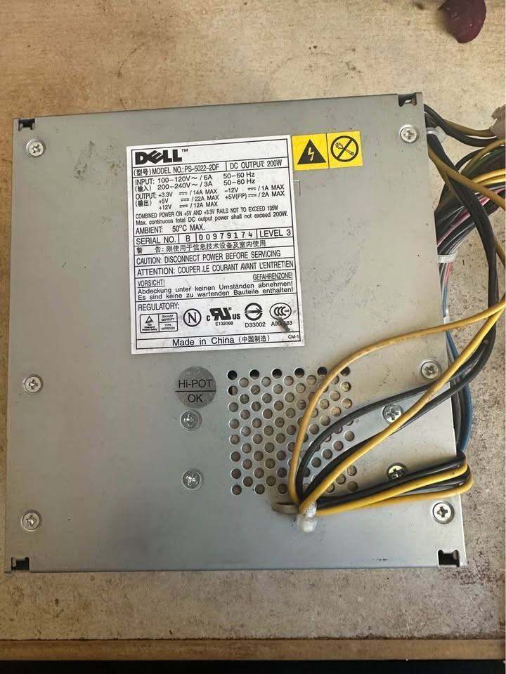 Dell PC POWER SUPPLY
