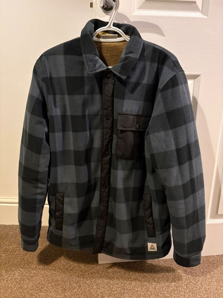 Passenger Men's Firelight Sherpa Lined Overshirt