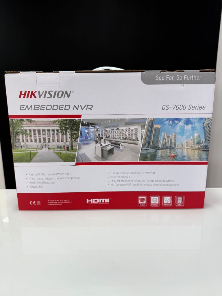 CCTV 4K System Camera 4CH Security