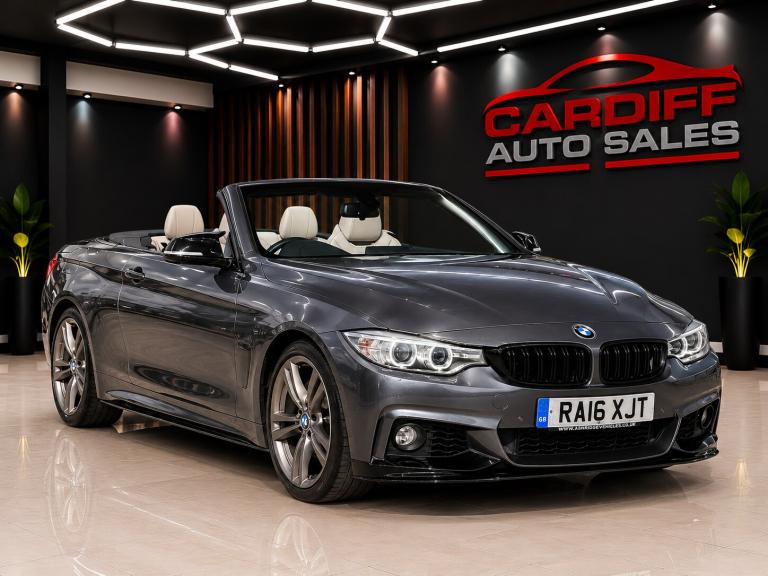 2016 BMW 4 Series 420d [190] M Sport 2dr Auto [Professional Media] CONVERTIBLE Diesel Automatic