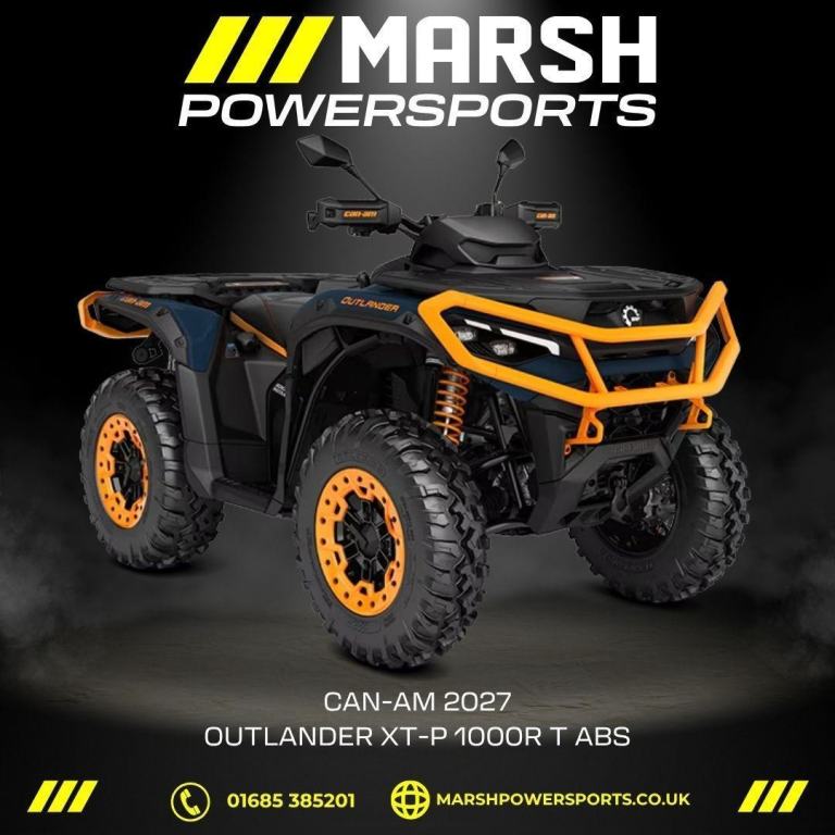 Can-Am Outlander 1000 XT-P T ABS 2027 - Can-Am Main Dealer - Order Now!