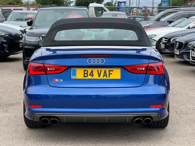  Audi S3 2.0 TFSI Cabriolet S Tronic quattro Euro 6 (s/s) 2dr (Nav) Petrol Automatic