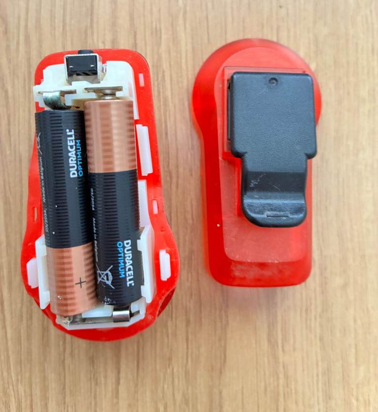 Clip on Flashing Strobe Bright Light Bike Tail light -Smart 