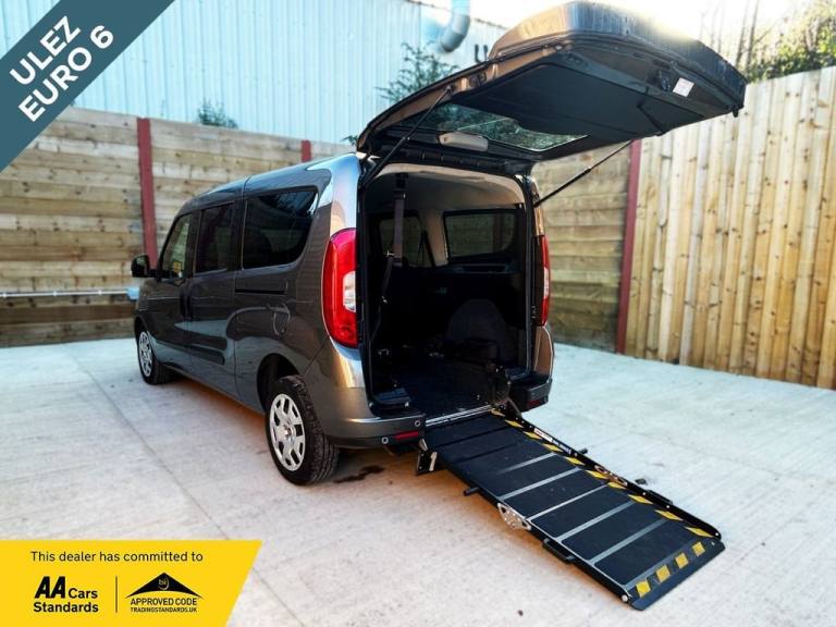 2019 Fiat Doblo L2 LWB 5 Seat Wheelchair Accessible Disabled Access Vehicle WAV MPV Diesel Manual