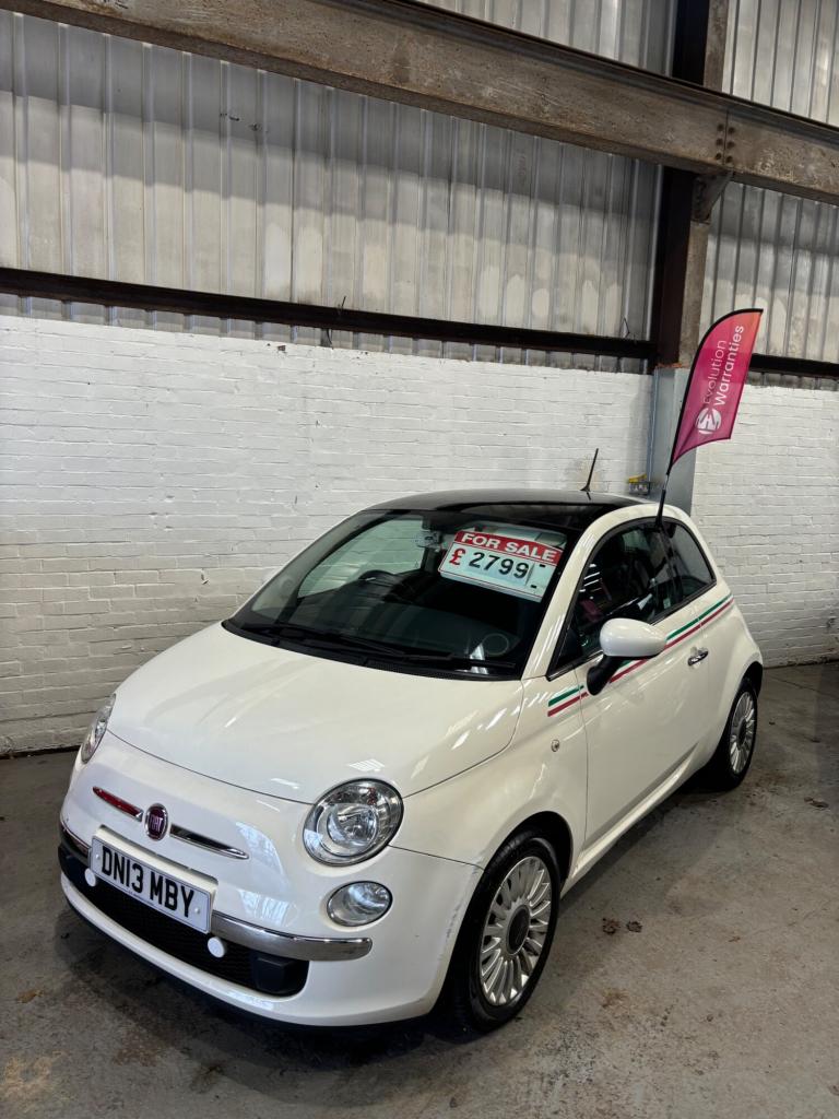 2013 Fiat 500 1.2 Lounge 3dr [Start Stop] HATCHBACK Petrol Manual