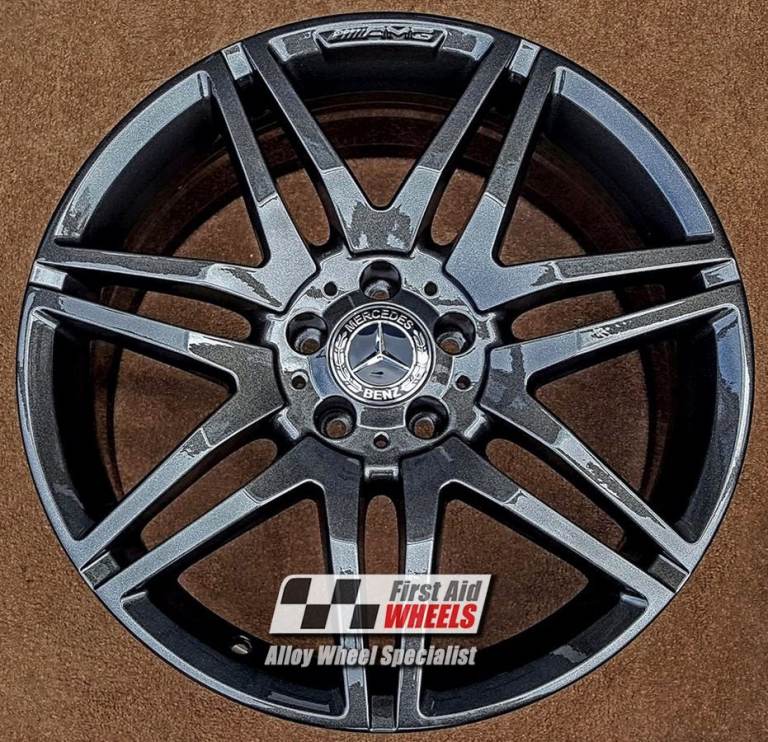 R357AD Swap MERCEDES E CLASS W212 S212 4X 19'' GENUINE AMG DARK ANTHRACITE GREY ALLOY WHEELS