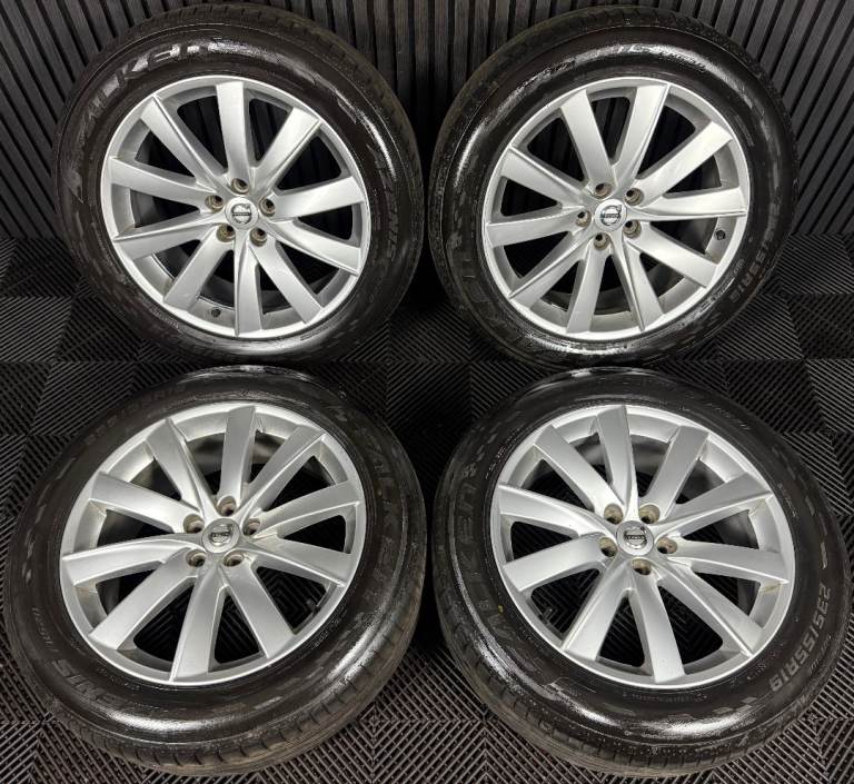 19'' GENUINE VOLVO XC90 MULTISPOKE ALLOY WHEELS TYRES ALLOYS