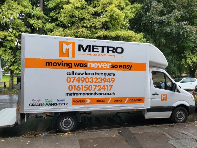 METRO MAN AND VAN SERVICE TO MOVE SINGLE ITEMS/HOUSE MOVES