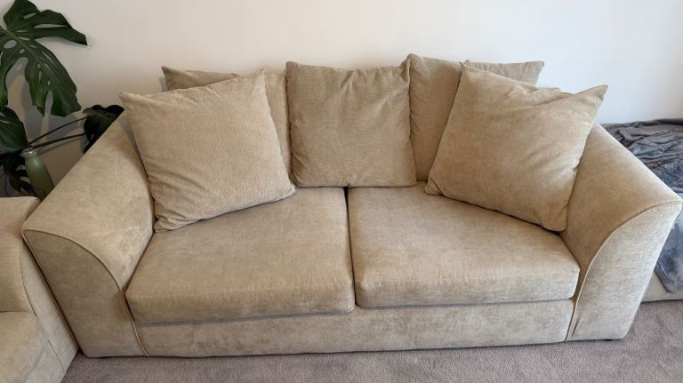 3 Seater sofa, 2 Seater sofa & Footstool
