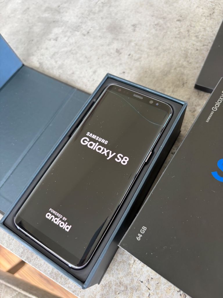 ***SOLD*** Samsung Galaxy S8 64GB – Orchid Grey, Boxed with Accessories