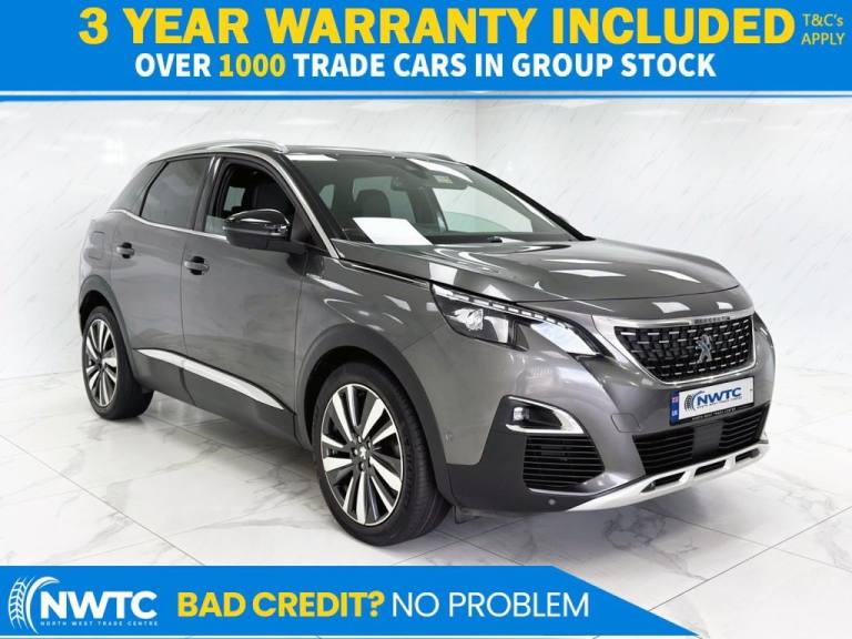 2019 Peugeot 3008 1.2 PureTech GT Line SUV 5dr Petrol Manual Euro 6 (s/s) (130 ps) F/S/HX5! 1 HAT...