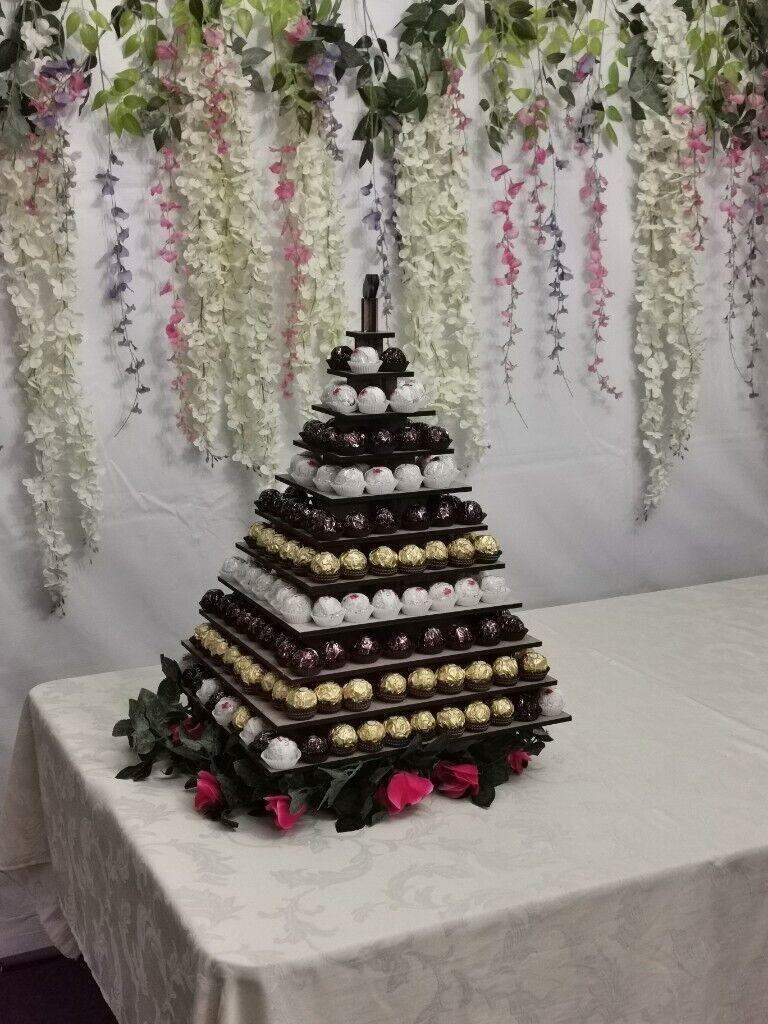 Wedding Chocolate Tower Stand £15 - Calling All Brides & Grooms. Tantalize your Wedding Guests!