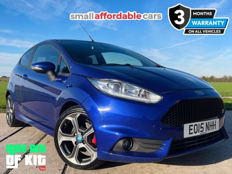 2015 Ford Fiesta 1.6 EcoBoost ST-3 3dr HATCHBACK PETROL Manual