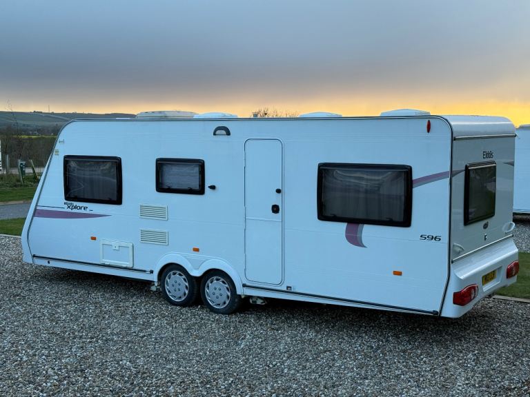 Elddis xplore 596 2010 6 berth caravan