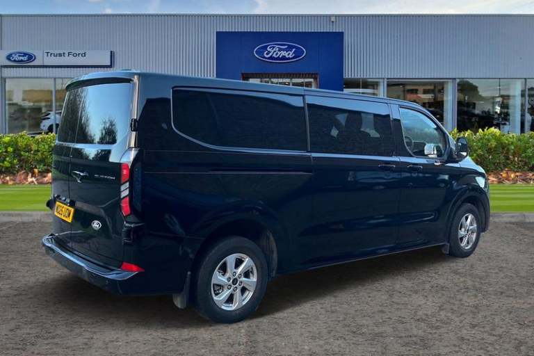 2025 Ford Transit Custom 320 Limited AUTO L2 LWB Double Cab In Van FWD 2.5 PHEV 232ps Low Roof Au...