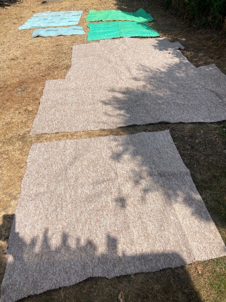 Carpet / underlay offcuts
