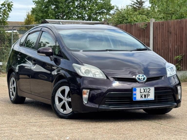 2012 Toyota Prius TOYOTA PRIUS S HYBRID 1.8 AUTO ULEZ 12-12 FRESH IMPORT VERIFIED MILES , FIN Sal...