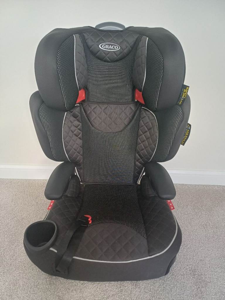 Graco Booster Car Seat – Black, Good Condition