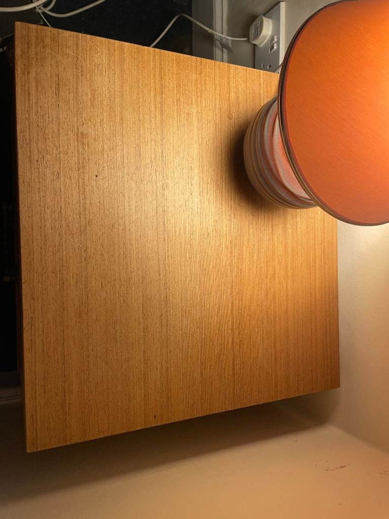 Great capacity Wooden bedside table