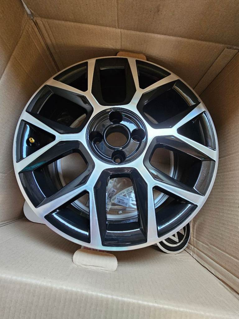 Vw up gti 17 inch ozwald rims.
