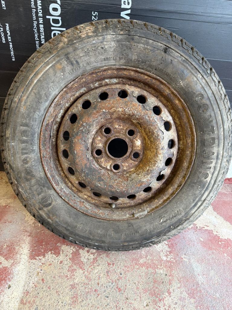 Vw t4 spare tyre