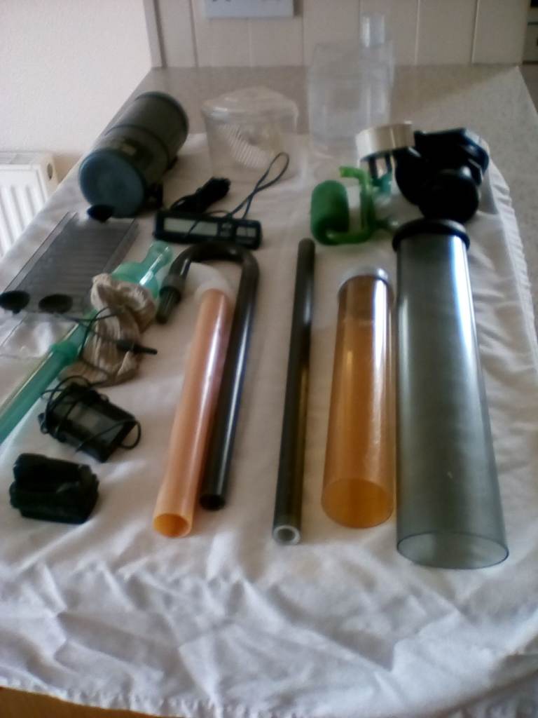 AQUARIUM BITS AND PIECES. - over 50 bits