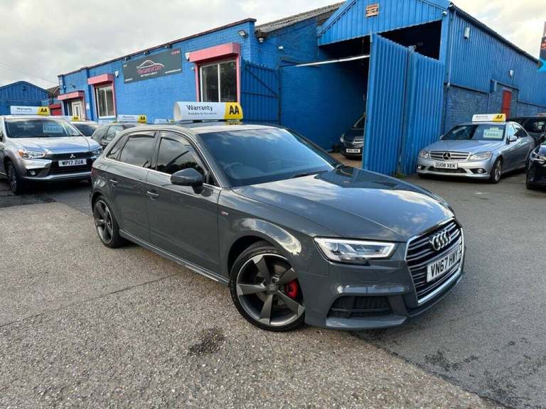 2017 Audi A3 1.5 TFSI CoD S line Sportback 5dr Petrol Manual Euro 6 (s/s) (150 ps) Hatchback Petr...