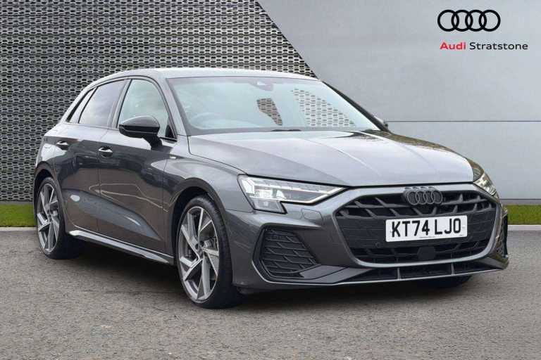 2025 Audi A3 35 TFSI Black Edition 5dr S Tronic Hatchback Petrol Automatic