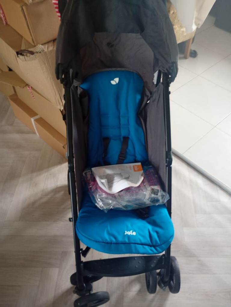 Joie Stroller Pushchair – Blue, used once