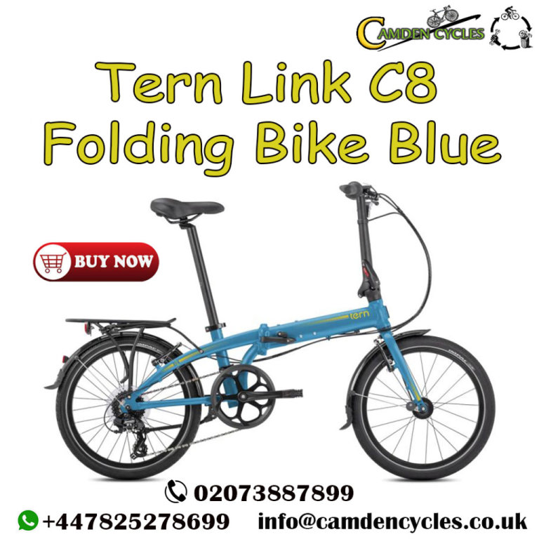 Tern Link C8 Folding Bike Blue