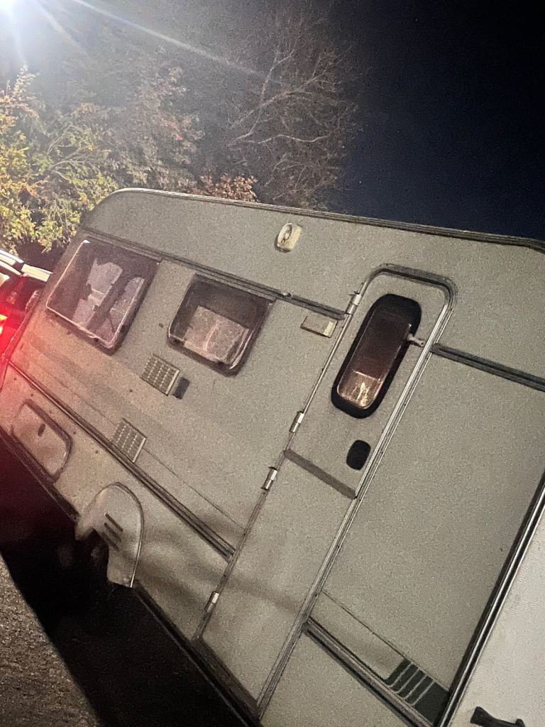 4 berth caravan coachman with awning 