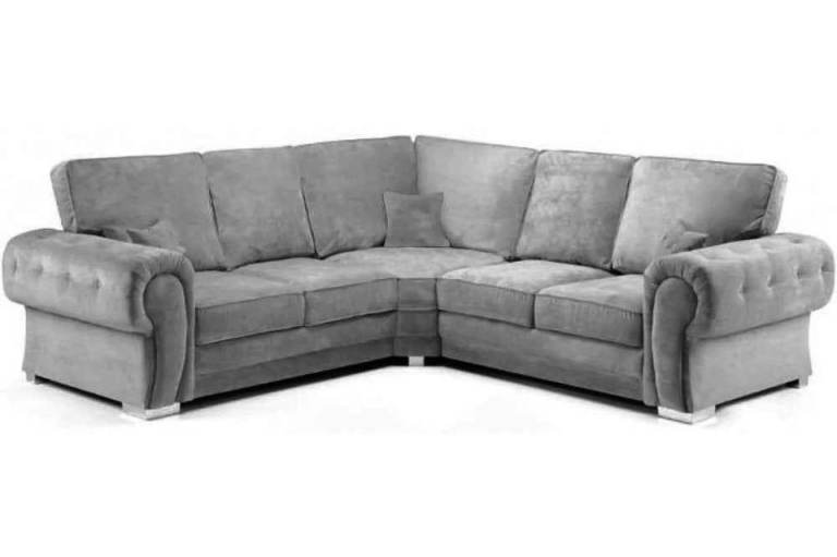 Verona 3&2 Seater Sofa Set Chenille Fabric Grey Available/Next Day Delivery/Call Us NOW