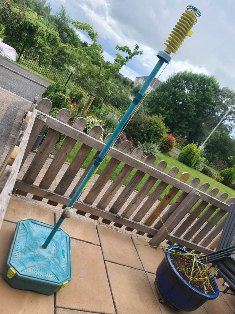Swing ball tennis practice garden toy